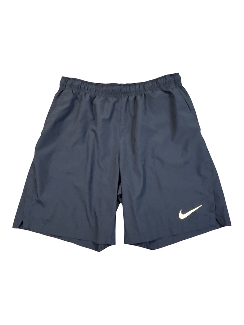 Nike Dri-Fit Challenger 7" Running Shorts Mens Large L Navy Blue Pockets CU4945